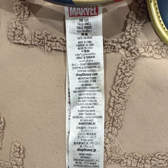 Captain Marvel Disney Headband - Picture 3 of 3